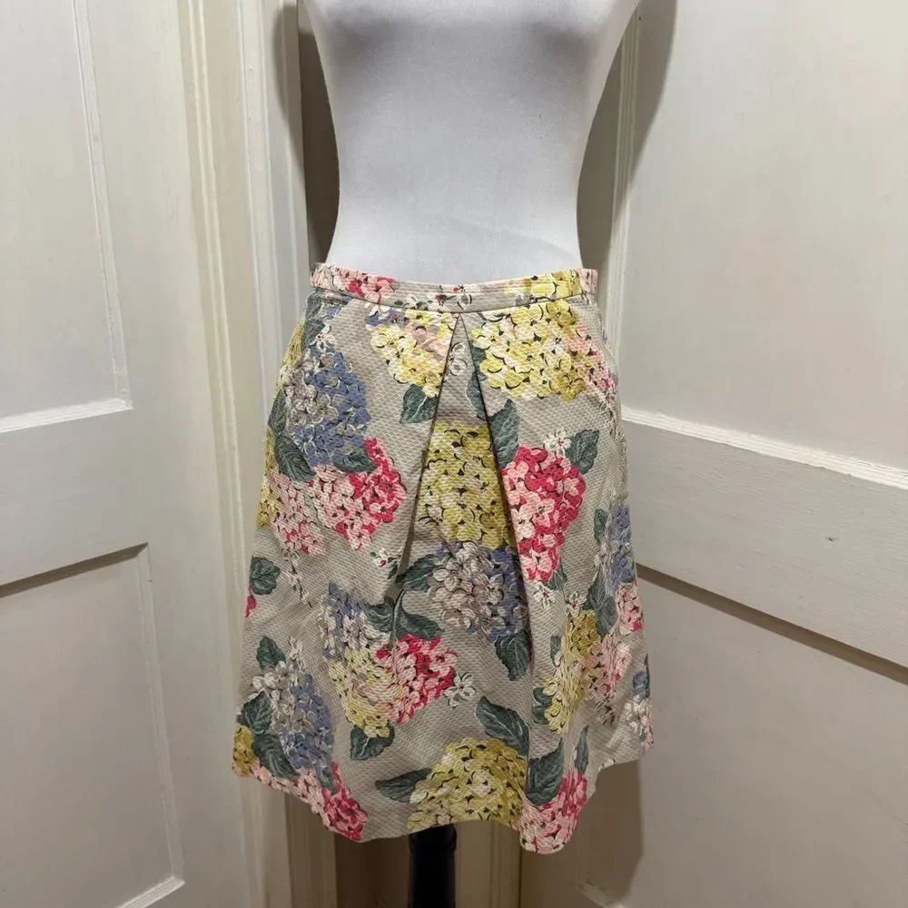 Cath Kidston Multicolor Floral A-Line Skirt